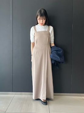 「URBAN RESEARCH ROSSO WOMEN（アーバンリサーチ　ロッソ）のアイテム（ブルゾン）」を使った、HIRANOさん（レディース・150cm）の春コーディネート