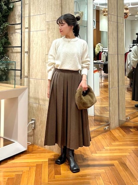 HIRANOさん（レディース・150cm）の冬コーディネート