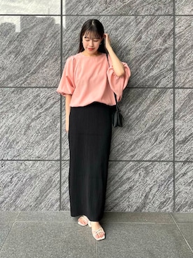 「URBAN RESEARCH ROSSO WOMEN（アーバンリサーチ　ロッソ）のアイテム」を使った、HIRANOさん（レディース・150cm）の夏コーディネート