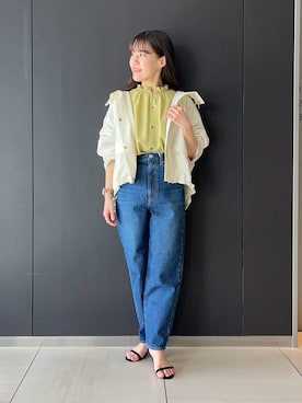 「URBAN RESEARCH ROSSO WOMEN（アーバンリサーチ　ロッソ）のアイテム（ブルゾン）」を使った、HIRANOさん（レディース・150cm）の春コーディネート
