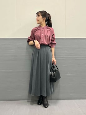 「URBAN RESEARCH ROSSO WOMEN（アーバンリサーチ　ロッソ）のアイテム」を使った、HIRANOさん（レディース・150cm）の秋コーディネート