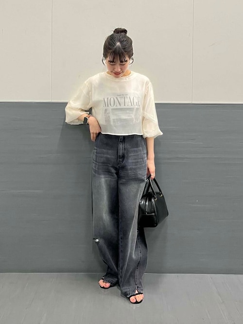 セール】YENN CURVED SEAM DENIM PANTS（デニムパンツ）｜YENN（イエン