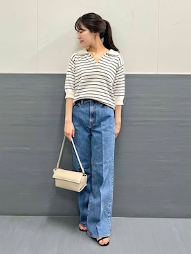 「F by ROSSO（エフバイロッソ）のアイテム」を使った、HIRANOさん（レディース・150cm）の夏コーディネート