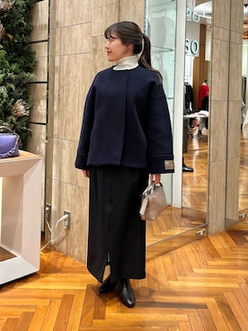 「アイテム（その他アウター）」を使った、HIRANOさん（レディース・150cm）の冬コーディネート