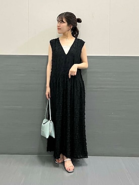 「URBAN RESEARCH ROSSO WOMEN（アーバンリサーチ　ロッソ）のアイテム（ワンピース/ドレス）」を使った、HIRANOさん（レディース・150cm）の夏コーディネート