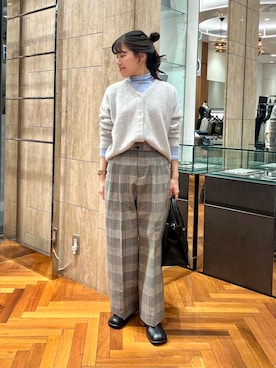 「URBAN RESEARCH ROSSO WOMEN（アーバンリサーチ　ロッソ）のアイテム（パンツ）」を使った、HIRANOさん（レディース・150cm）の秋コーディネート
