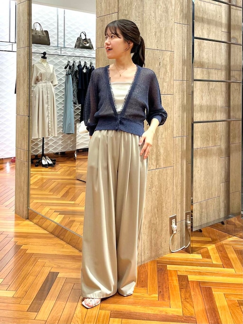 【URBAN　RESEARCH　ROSSO】柄編みフリンジカーディガン URBAN RESEARCH ROSSO｜柄編みフリンジカーディガン | Rakuten