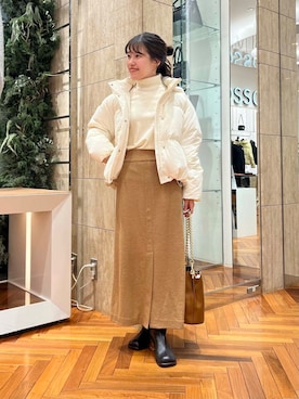 HIRANOさん（レディース・150cm）の冬コーディネート