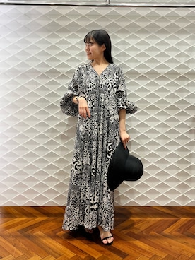 「sara mallika（サラ マリカ）のアイテム（ワンピース/ドレス）」を使った、HIRANOさん（レディース・150cm）の春コーディネート
