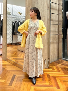 「F by ROSSO（エフバイロッソ）のアイテム」を使った、HIRANOさん（レディース・150cm）の秋コーディネート