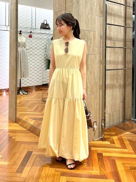 「アイテム（トートバッグ）」を使った、HIRANOさん（レディース・150cm）の夏コーディネート
