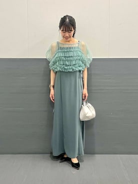「kaene（カエン）のアイテム」を使った、HIRANOさん（レディース・150cm）の夏コーディネート