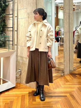 HIRANOさん（レディース・150cm）の冬コーディネート