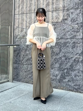 「アイテム（シューズ小物/雑貨）」を使った、HIRANOさん（レディース・150cm）の夏コーディネート
