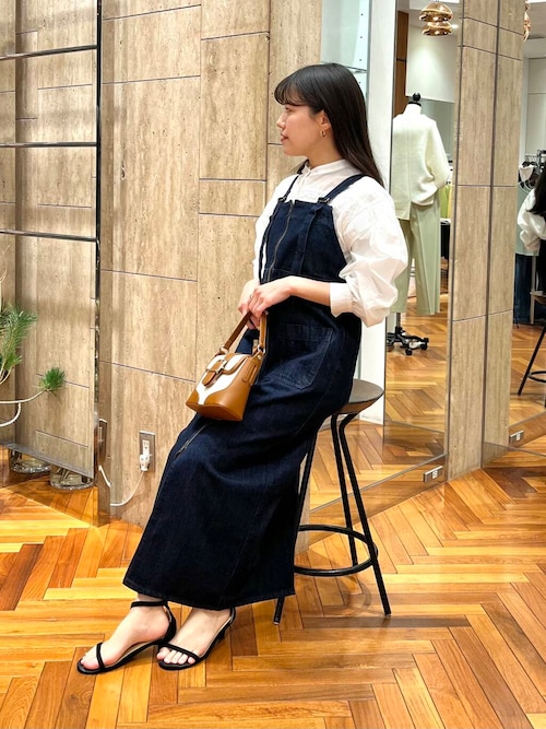 セール】『別注』Lee×ROSSO ILINE SALOPETTE SKIRT（ワンピース