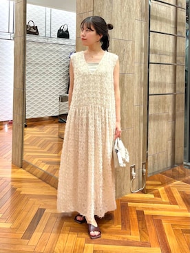 「お食事会」｜HIRANOさん（レディース・150cm）の夏コーディネート
