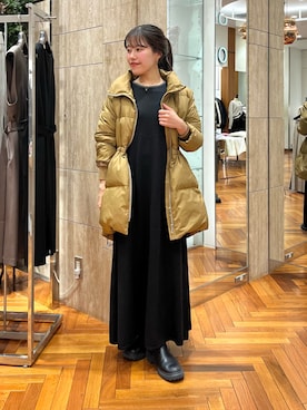 「URBAN RESEARCH ROSSO WOMEN（アーバンリサーチ　ロッソ）のアイテム」を使った、HIRANOさん（レディース・150cm）の冬コーディネート