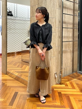 「アイテム（スカート）」を使った、HIRANOさん（レディース・150cm）の夏コーディネート