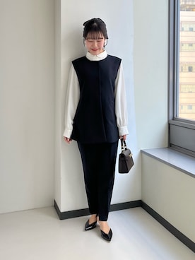「URBAN RESEARCH ROSSO WOMEN（アーバンリサーチ　ロッソ）のアイテム」を使った、HIRANOさん（レディース・150cm）の冬コーディネート