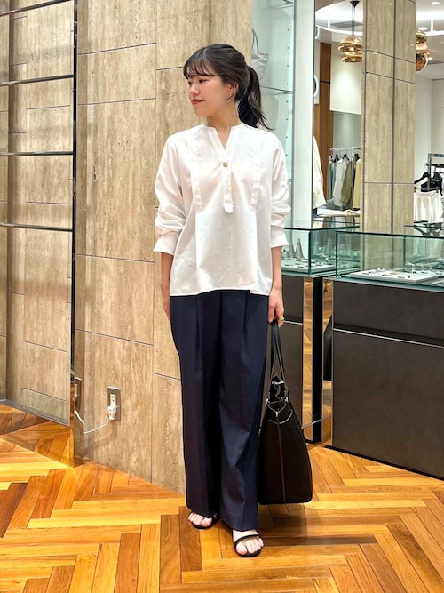 セール】ウォッシャブルデザインシャツブラウス（シャツ/ブラウス