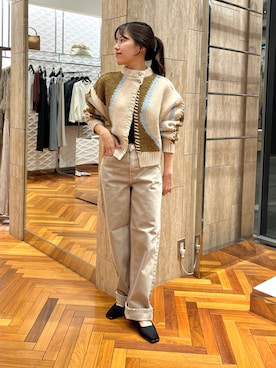 「アイテム（カーディガン/ボレロ、その他）」を使った、HIRANOさん（レディース・150cm）の秋コーディネート