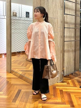 「URBAN RESEARCH ROSSO WOMEN（アーバンリサーチ　ロッソ）のアイテム」を使った、HIRANOさん（レディース・150cm）の夏コーディネート