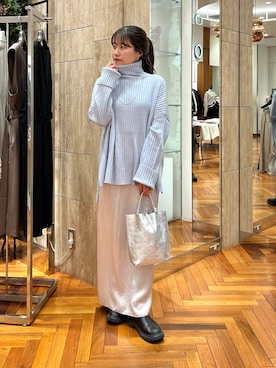 「URBAN RESEARCH ROSSO WOMEN（アーバンリサーチ　ロッソ）のアイテム」を使った、HIRANOさん（レディース・150cm）の冬コーディネート