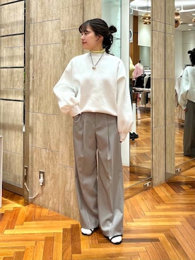 HIRANOさん（レディース・150cm）の冬コーディネート