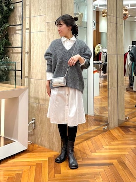 HIRANOさん（レディース・150cm）の冬コーディネート