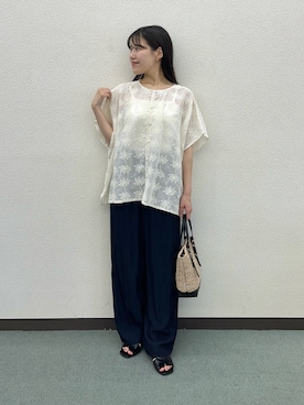「かぐれ（カグレ）のアイテム」を使った、HIRANOさん（レディース・152cm）の夏コーディネート