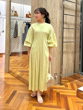 「綺麗めコーデ」｜「アイテム（ワンピース）」を使った、HIRANOさん（レディース・150cm）の春コーディネート