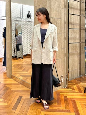 「URBAN RESEARCH ROSSO WOMEN（アーバンリサーチ　ロッソ）のアイテム（スカート）」を使った、HIRANOさん（レディース・150cm）の春コーディネート