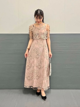 「アイテム（ドレス）」を使った、HIRANOさん（レディース・150cm）の夏コーディネート