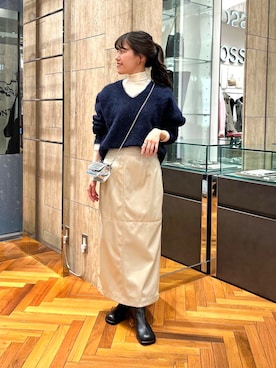 「スカートコーデ」｜HIRANOさん（レディース・150cm）の秋コーディネート