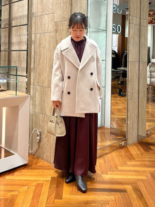 アーバンリサーチROSSOコート・Pコート オーバーミドルPコート（ピーコート）｜URBAN RESEARCH ROSSO WOMEN