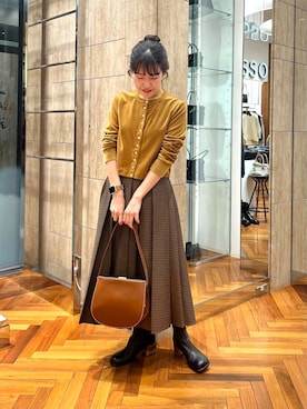 「URBAN RESEARCH ROSSO WOMEN（アーバンリサーチ　ロッソ）のアイテム」を使った、HIRANOさん（レディース・150cm）の秋コーディネート