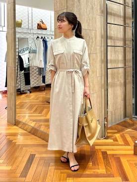 「綺麗めコーデ」｜「アイテム（ワンピース）」を使った、HIRANOさん（レディース・150cm）の春コーディネート