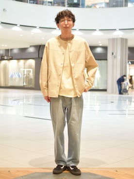 しおやんさん（メンズ・180cm）の春コーディネート