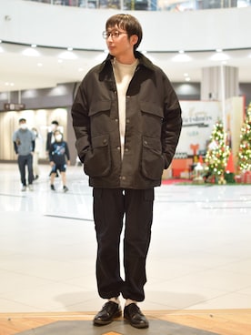 別注』Barbour×DOORS FLEECELINED BEDALE OGを使った人気