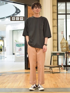 しおやんさん（メンズ・180cm）の夏コーディネート