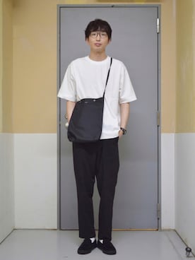 「STANDARD SUPPLY（スタンダードサプライ）のアイテム」を使った、しおやんさん（メンズ・180cm）の夏コーディネート