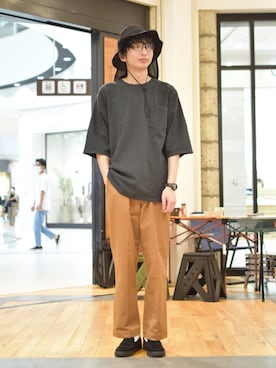 しおやんさん（メンズ・180cm）の秋コーディネート