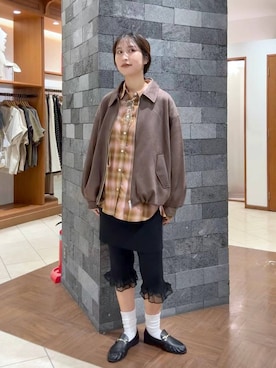 かとぅーさん（レディース・163cm）の秋コーディネート