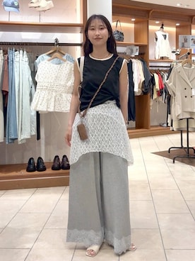 かとぅーさん（レディース・163cm）の夏コーディネート