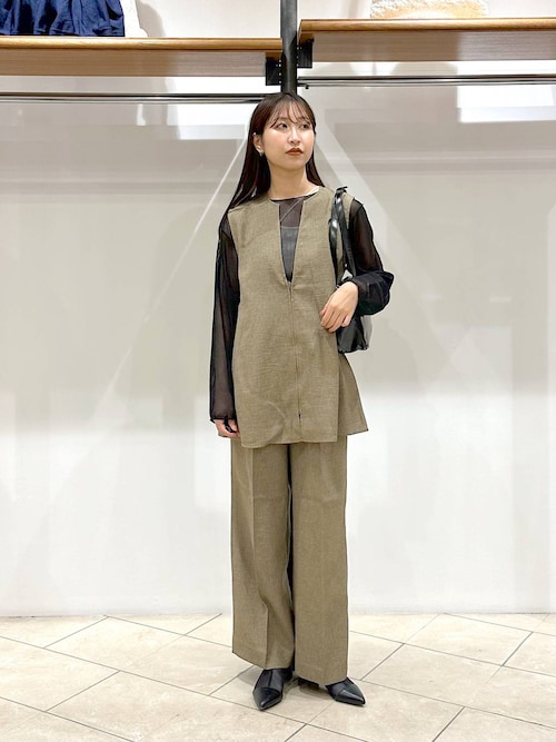 セール】【前後着用可能】2WAYシアーラッセルロングスリーブ 191371