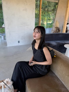 「高見え」｜「アイテム（アクセサリー）」を使った、katoooさん（レディース・163cm）の夏コーディネート