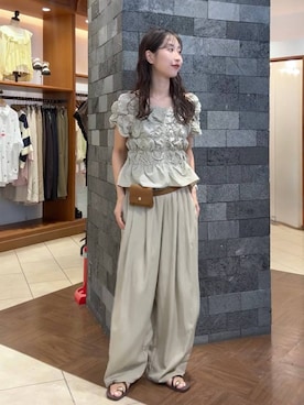 かとぅーさん(レディース・163cm)の夏コーディネート