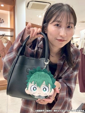 「アイテム（ポーチ）」を使った、katoooさん（レディース・163cm）の秋コーディネート