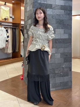 かとぅーさん(レディース・163cm)の夏コーディネート