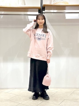 かとぅーさん（レディース・163cm）の春コーディネート